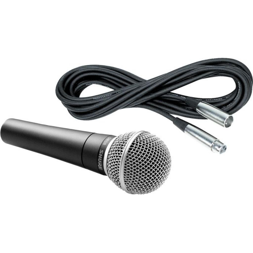 SHURE SM58 LEAD MICROPHONE + XLR 6 METER LEAD
