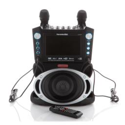 Karaoke USA GF846 DVD/CDG/MP3G Karaoke System with 7" TFT Colour Screen, Record Bluetooth 300 SONGS (2021 model)