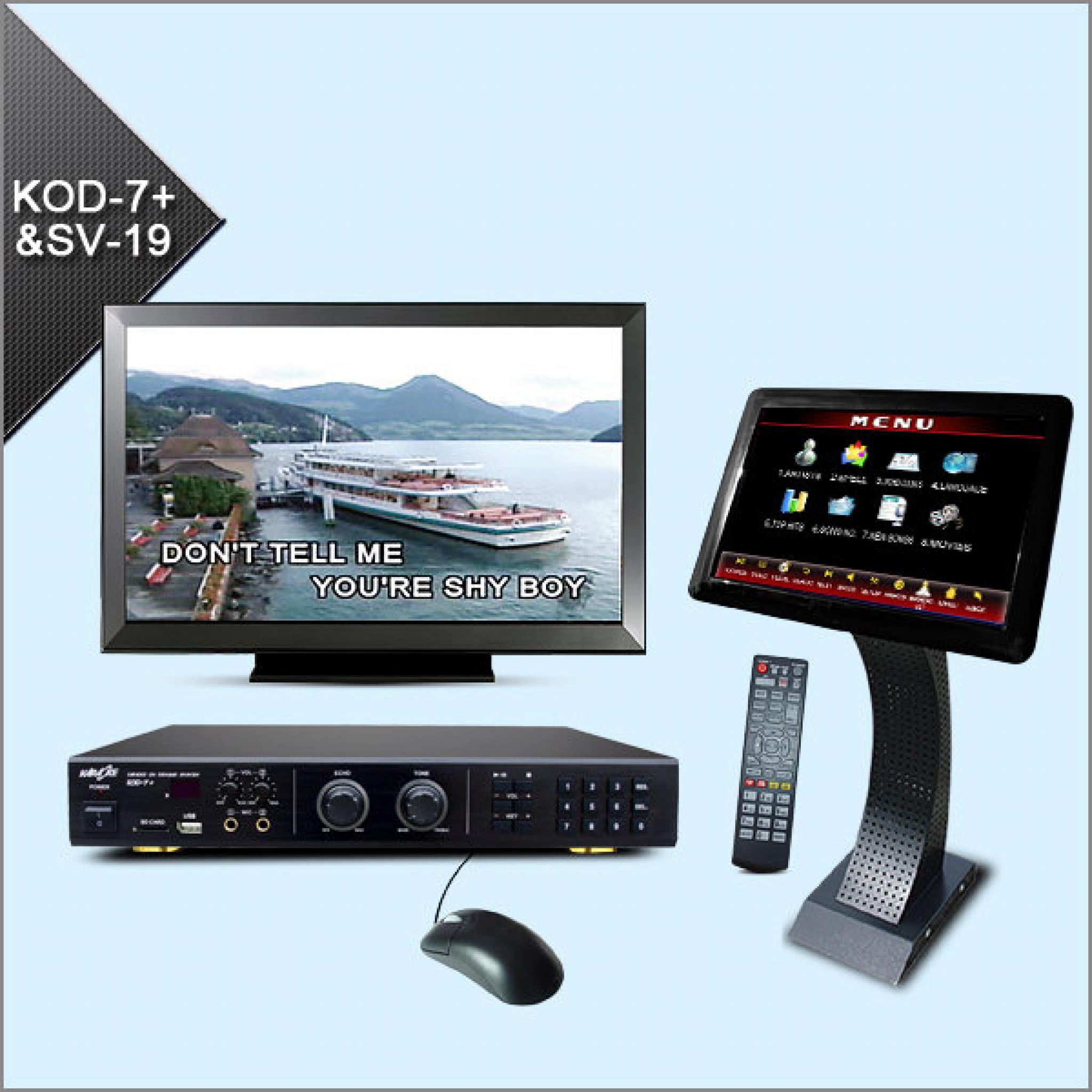 BLUELASER KOD8+ KARAOKE TOUCH SCREEN MACHINE + 4300 KARAOKE TRACKS