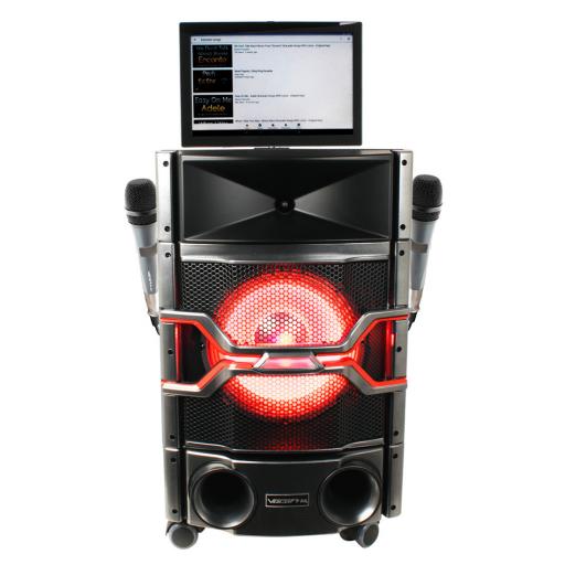 VOCOPRO | WiFi-Rocker 120W Wi-Fi Karaoke System with 14-inch touchscreen
