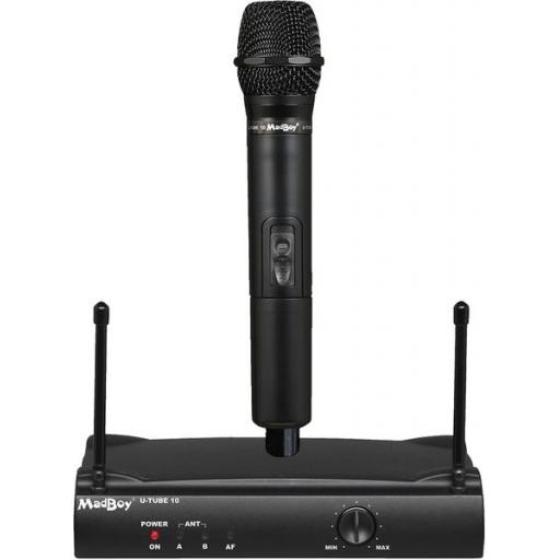 MadBoy® U-TUBE 10 wireless single karaoke microphone set
