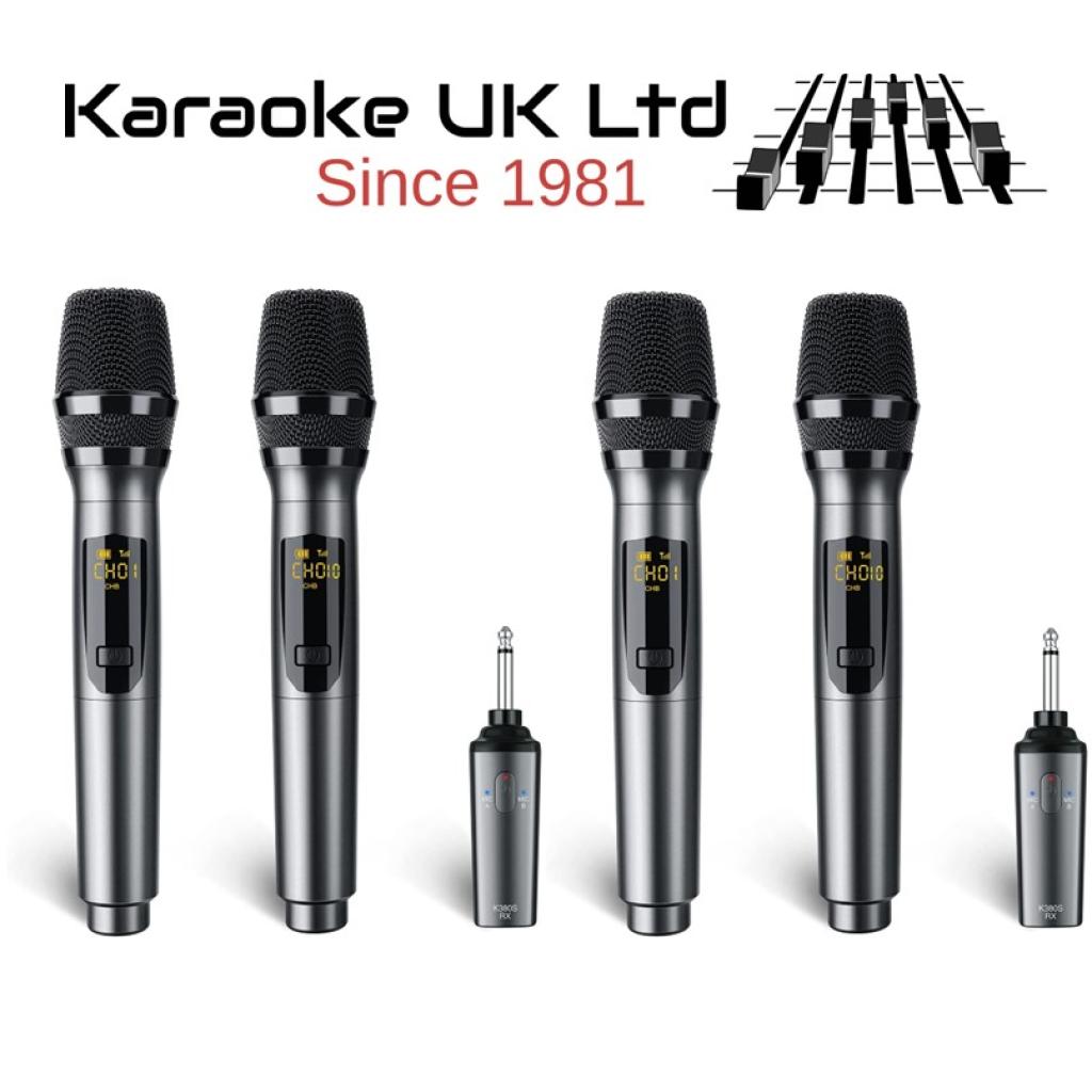 Wireless Microphones for Karaoke Machines Buy Singing Equipment