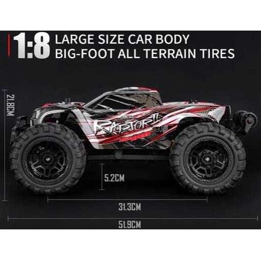 2023 Bluelaser-Rc Hoshi Brushless N518 Raptor Ii Rc Truck 4Wd 1/8 Scale  100Km/H+ Rc Racing Car High Speed Car Monster Truck Off-Road Vehicl