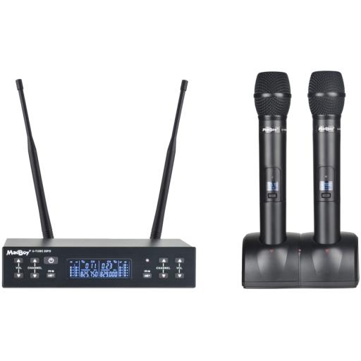 MadBoy U-TUBE 20PD rechargeable wireless microphone system with switchable frequencies