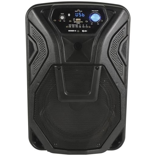 Busker PA with VHF Mics & Media Player ( 10"Busker)