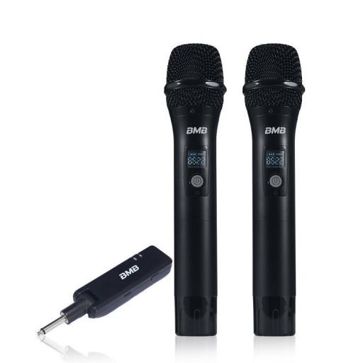 BMB WH-210 Dual Wireless Microphone SystemNEW!! BMB WH-210 Dual Wireless Microphone System (JUST LAUNCHED IN OCTOBER 2023)
