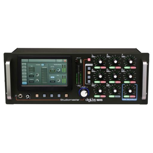 DigiLive 16RS Studiomaster - 16 Input 8 Output Digital Rack Mixer