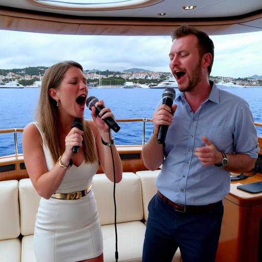 KARAOKE UK DUET SINGING ON A YACHT.jpg