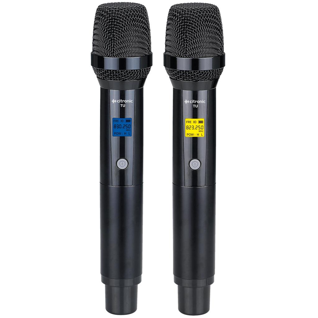 Citronic TU-series PLL Tuneable UHF Wireless Microphone System