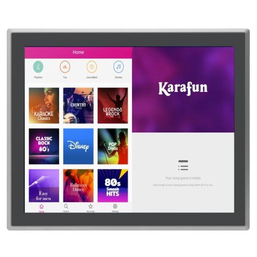 Bluelaser DM17G, 17″ Android Touch screen karaoke & Music system + Much more