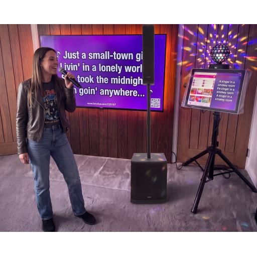 Bluelaser 17.5 Touch screen karaoke package.